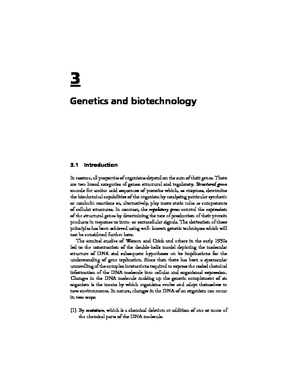 [PDF] Genetics and biotechnology - IFSC/USP