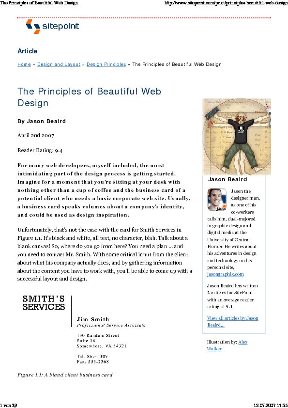 [PDF] The Principles of Beautiful Web Designpdf