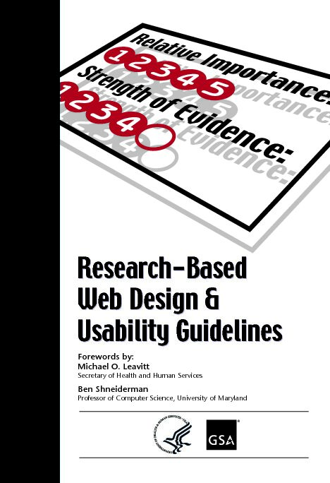 [PDF] Reseach-Based Web Design & Usability Guidelines - Usabilitygov
