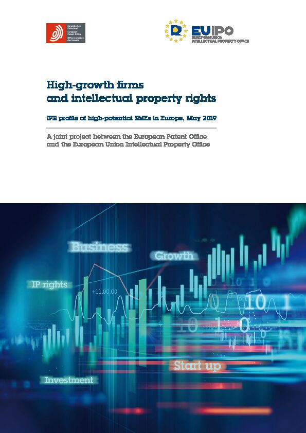 [PDF] High-growth firms and intellectual property rights - EUIPO - EUROPA
