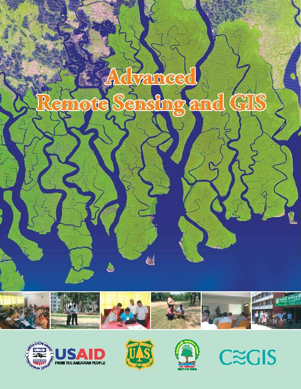 [PDF] Advance Remote Sensing And GIS Full Book