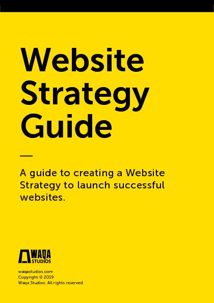 [PDF] Website Strategy Guide  Waqa Studios