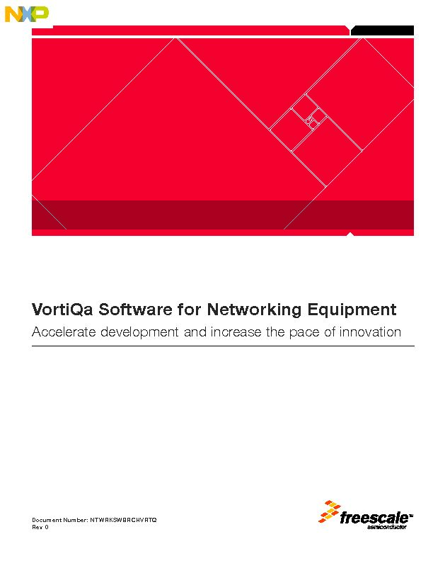 [PDF] VortiQa Software for Networking Equipment - NXP