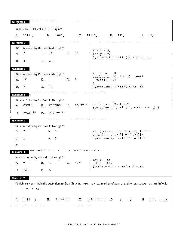 [PDF] Computer-Science-Sample-Testpdf