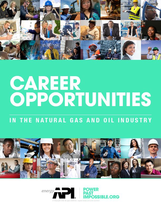 [PDF] Career Opportunities in the Natural Gas and Oil Industry