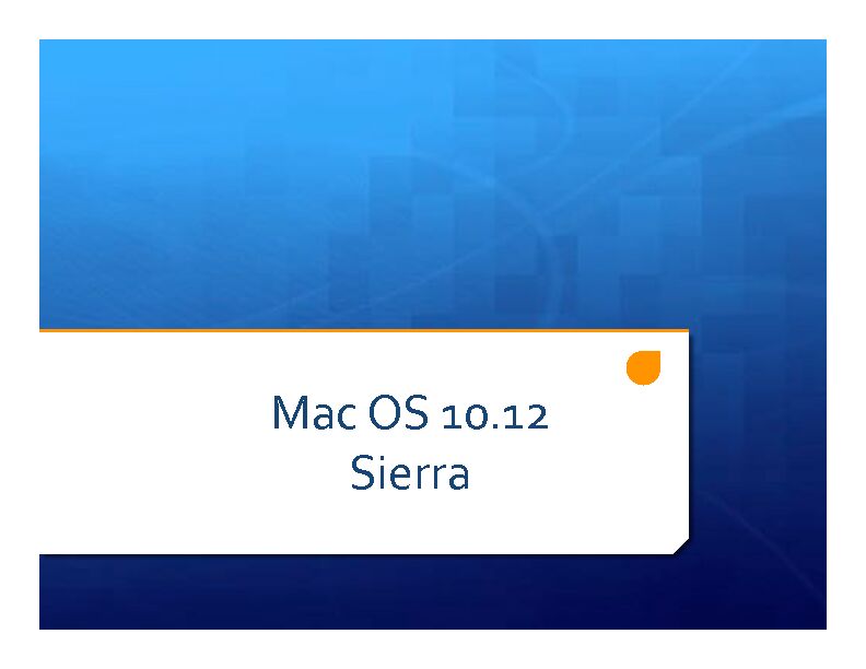 [PDF] OS X 1012 Presentationpptx - SBAMUG South Bay Apple Mac User