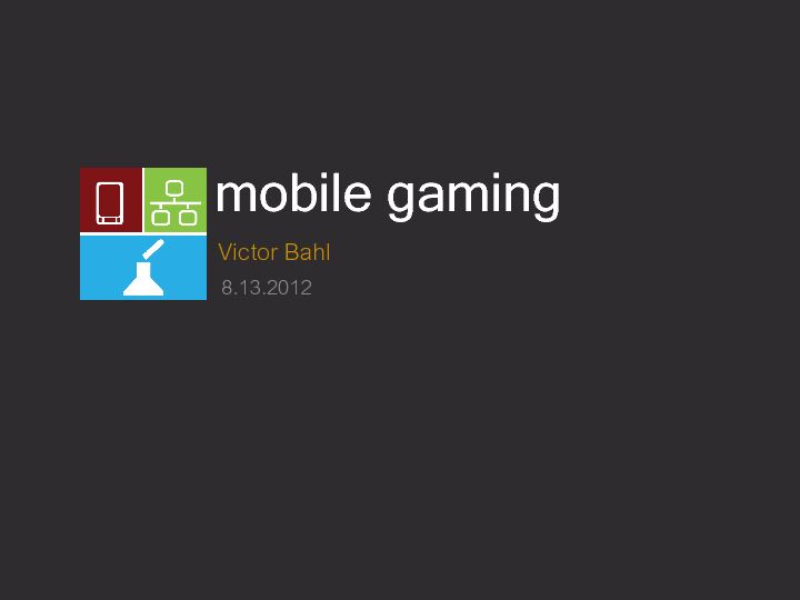 [PDF] mobile gaming - Microsoft