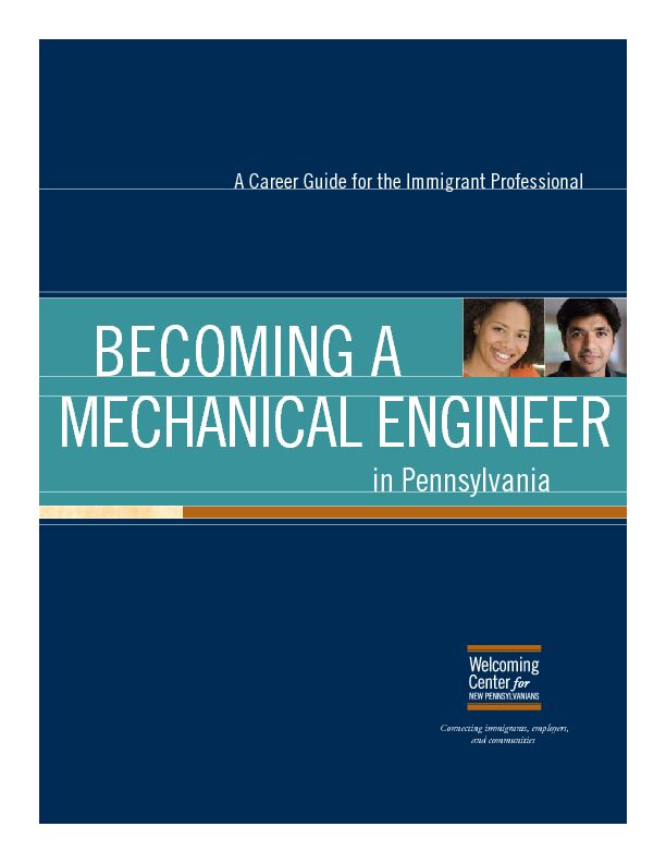 [PDF] MeChAnICAl enGIneer BeCoMInG A - The Welcoming Center