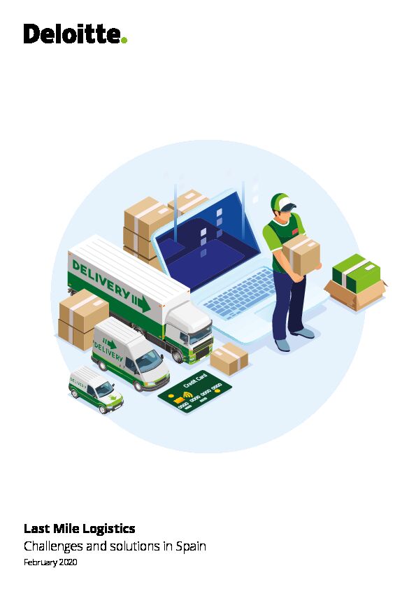 [PDF] Last Mile Logistics Challenges and solutions in Spain - Deloitte