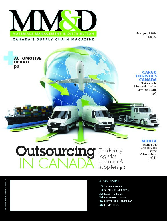 [PDF] Outsourcing IN CANADA - Inside Logistics