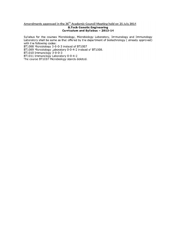 [PDF] BTech (Full Time) – Genetic Engineering Curriculum & Syllabus 2013