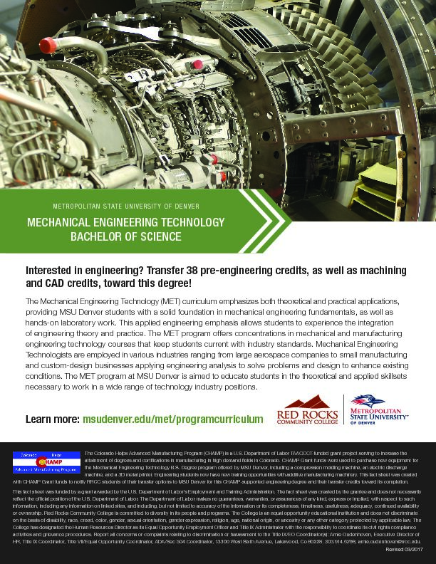 [PDF] MECHANICAL ENGINEERING TECHNOLOGY BACHELOR OF