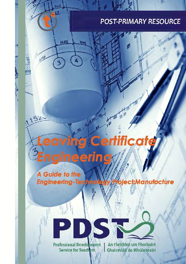 [PDF] Engineering - Technology Project: Manufacture - PDST