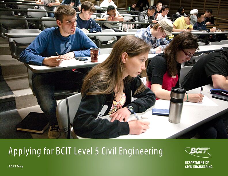 [PDF] FAQs for Level 5 Civil Engineering Applicants at BCIT
