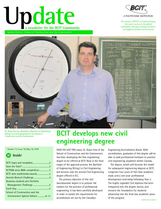 [PDF] BCIT develops new civil engineering degree