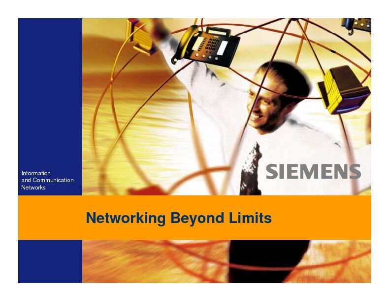 Networking Beyond Limits - ITU
