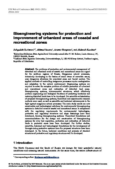 Bioengineering systems for protection and improvement of