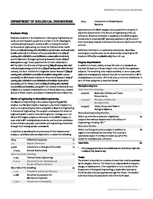 [PDF] DEPARTMENT OF BIOLOGICAL ENGINEERING - Graduate Study