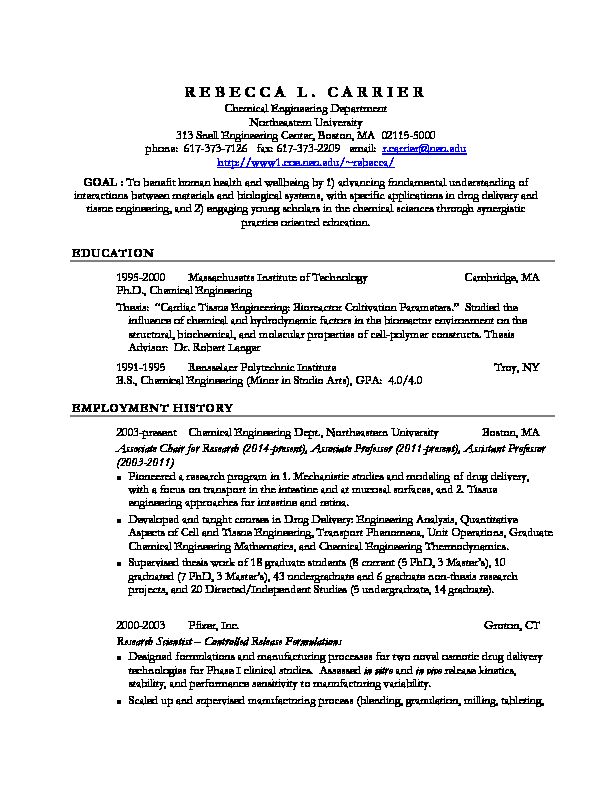 [PDF] REBECCA L CARRIER - Northwestern Engineering