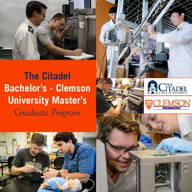 [PDF] The Citadel Bachelors - Clemson University Masters Graduate