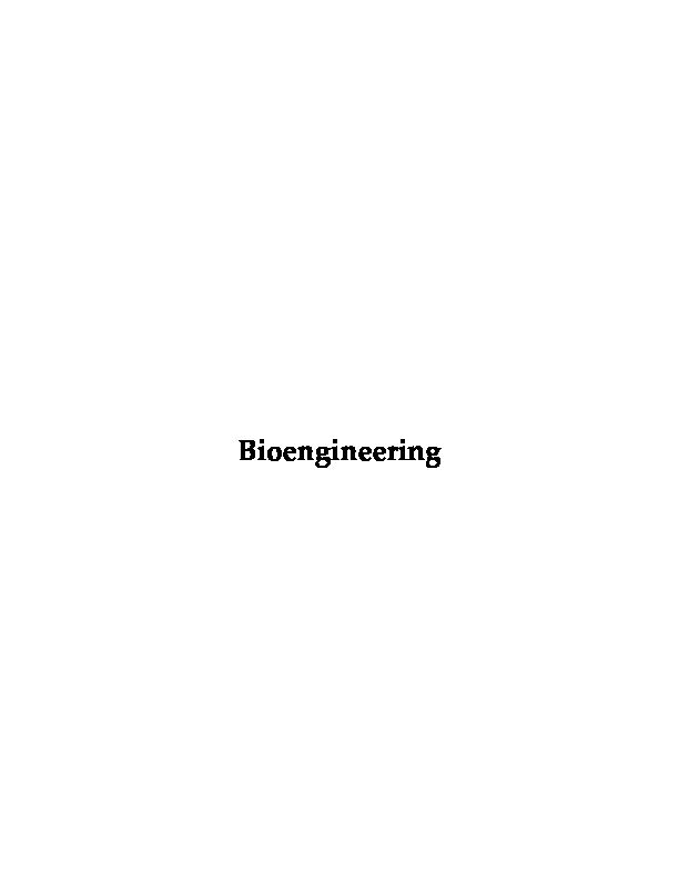 [PDF] Bioengineering - Clemson University