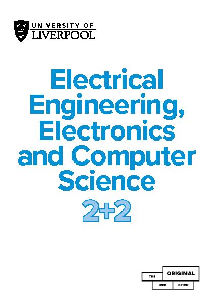 [PDF] Electrical Engineering, Electronics and Computer Science