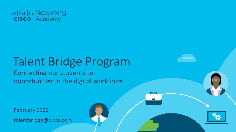 Talent Bridge Program - ICT-DM Sector