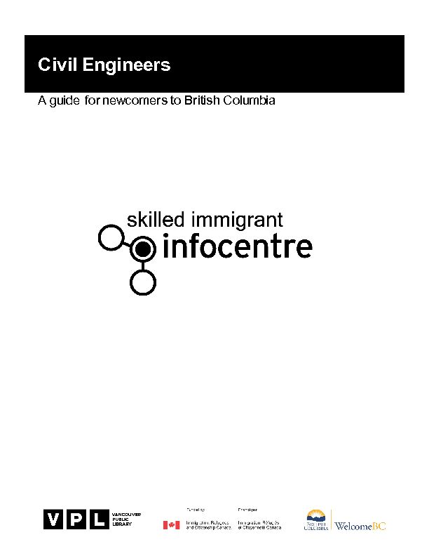 Civil Engineers - Vancouver Public Library