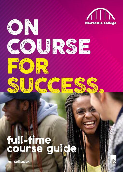 [PDF] full-time course guide - Newcastle College