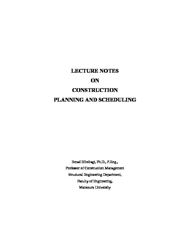 lecture-notes-on-construction-planning-278d1fpdf - PDF4PRO