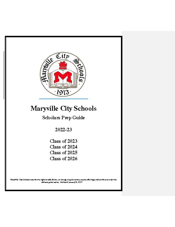 Maryville City Schools