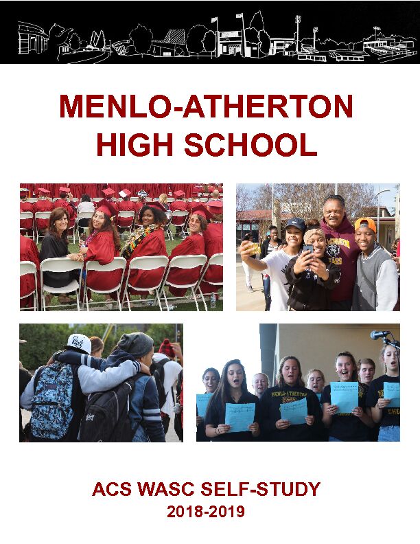 Menlo-Atherton High School ACS WASC/CDE Self-Study Report