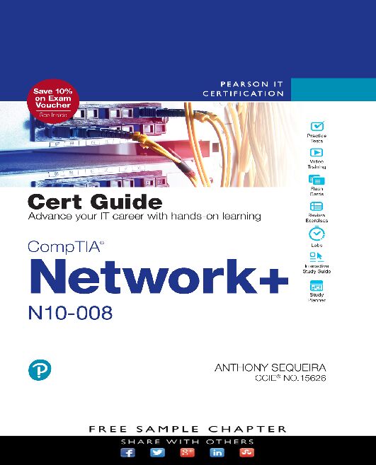 [PDF] CompTIA Network  N10-008 Cert Guide - Pearson IT Certification