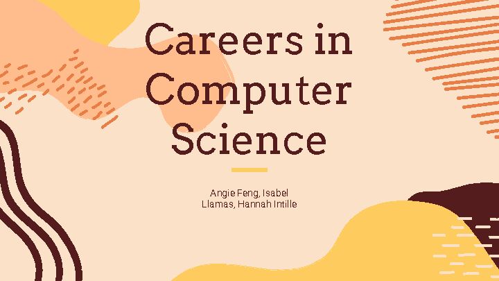 [PDF] Careers in Computer Science