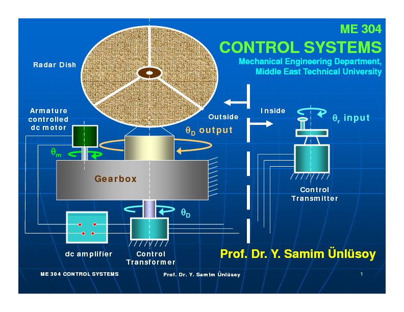 [PDF] CONTROL SYSTEMS - Middle East Technical University