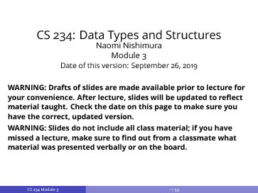 [PDF] CS : Data Types and Structures