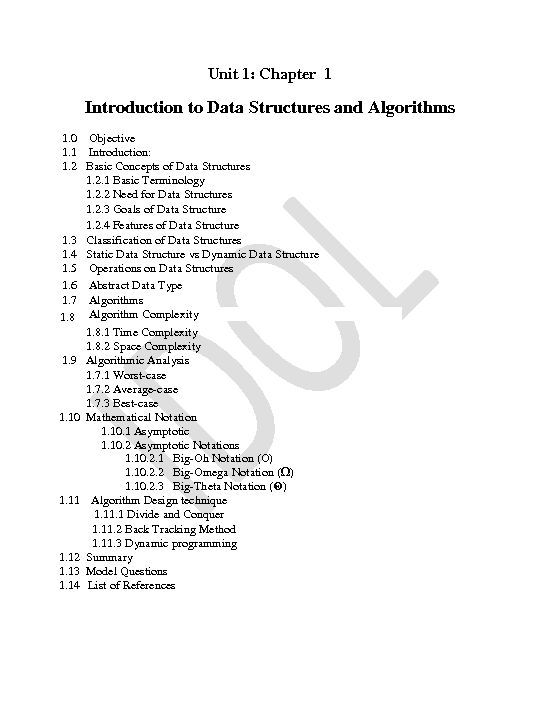 [PDF] Introduction to Data Structures and Algorithms