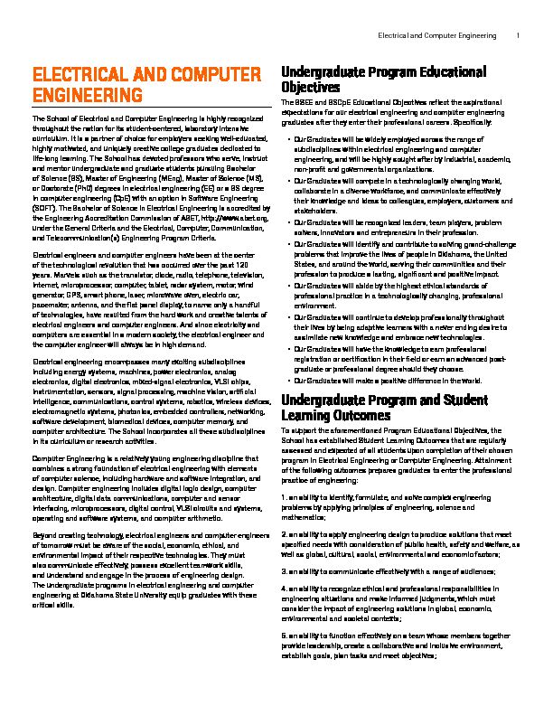 [PDF] Electrical and Computer Engineering - Oklahoma State University