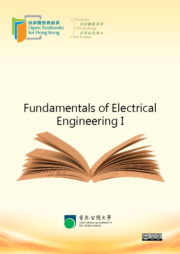[PDF] Fundamentals of Electrical Engineering I