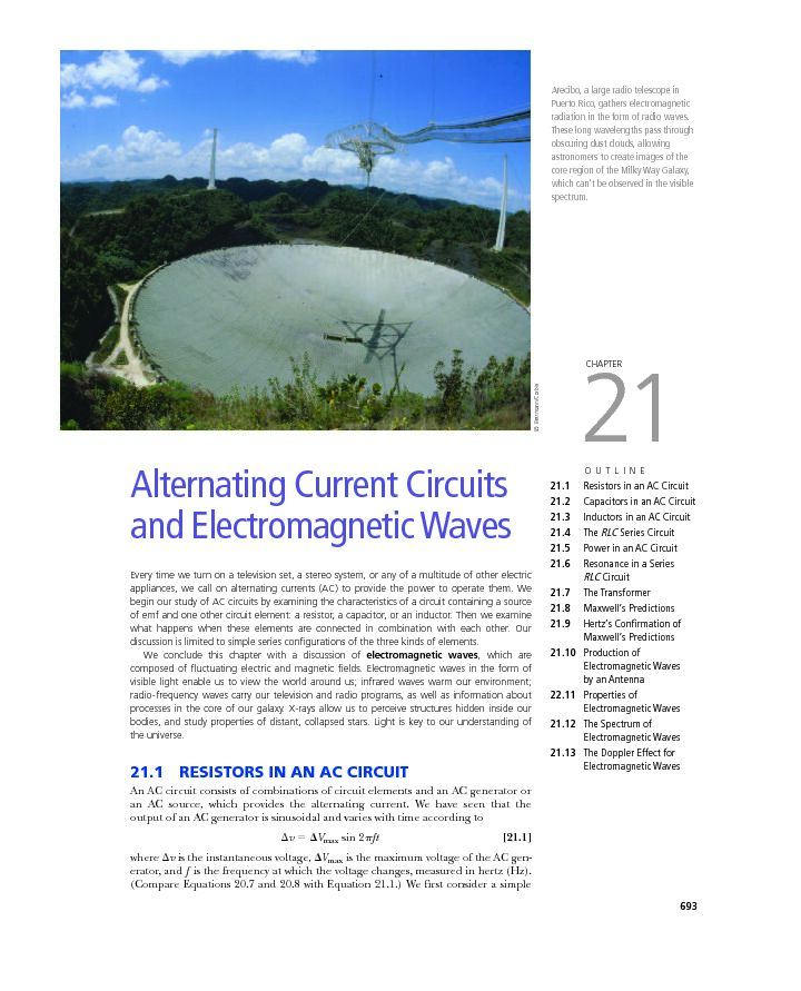 [PDF] Alternating Current Circuits and Electromagnetic Waves