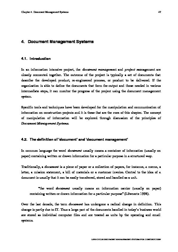 [PDF] 4 Document Management Systems