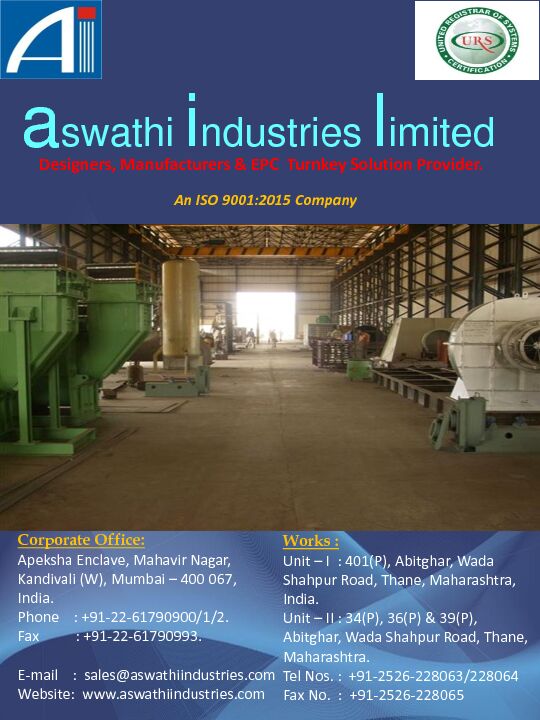 Company-Profilepdf - Aswathi Industries Limited