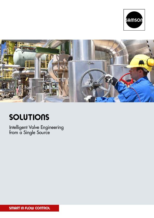 Intelligent Valve Engineering from a Single Source