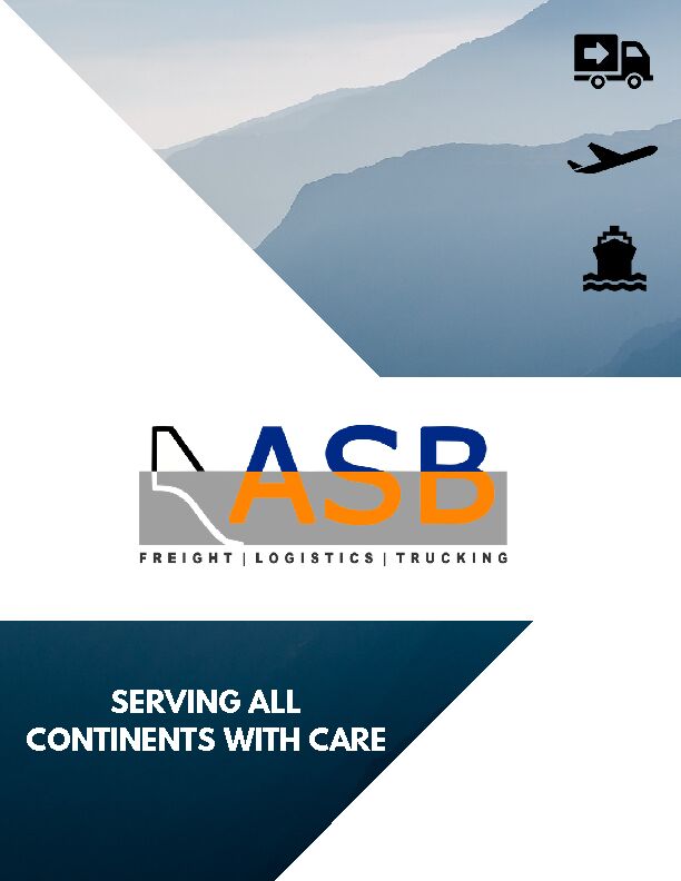 [PDF] ASB company profile - ASB Logisticscom