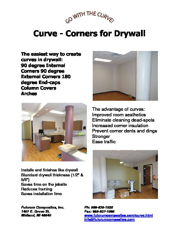 Curve - Corners for Drywall - Modern Curved Solutions