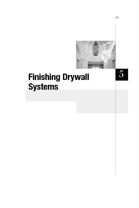 [PDF] Finishing Drywall Systems - USG