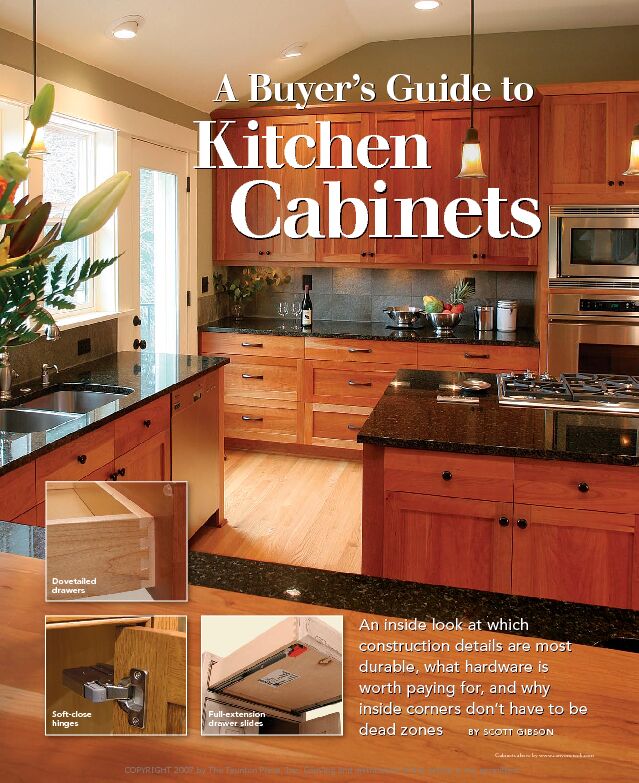 A Buyer's Guide to Kitchen Cabinets - cloudchiefarchitectcom