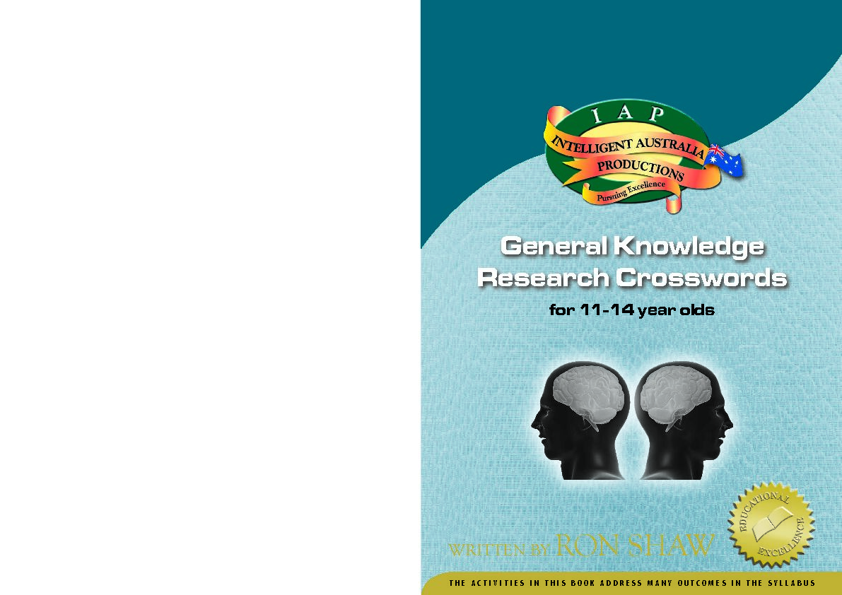 [PDF] General Knowledge Research Crosswords  Australian Teacher