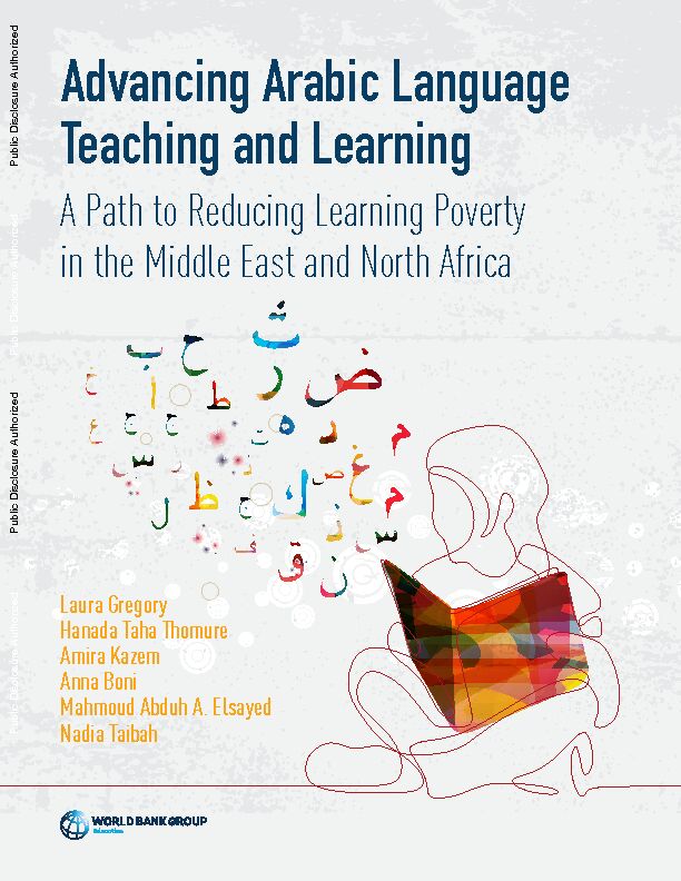 [PDF] Advancing Arabic Language Teaching and Learning