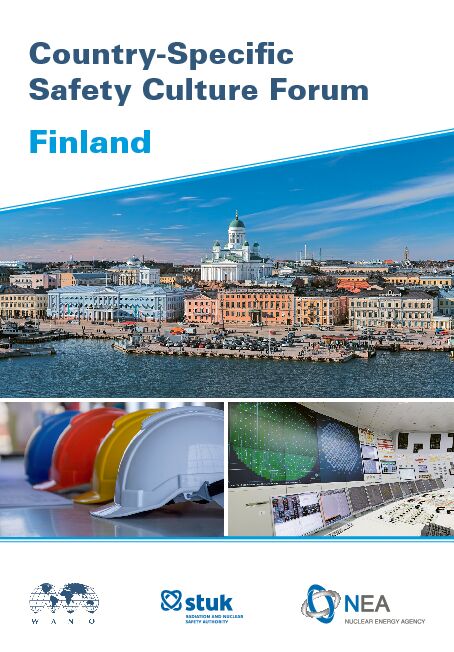 [PDF] Country-Specific Safety Culture Forum: Finland